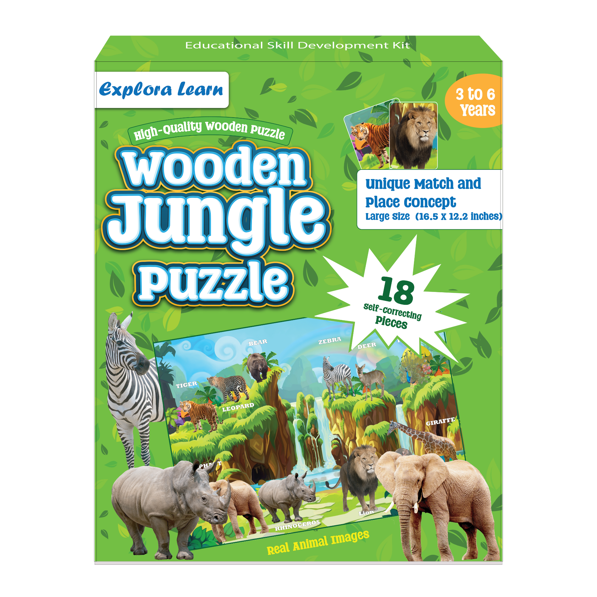 Jungle Animal Puzzle