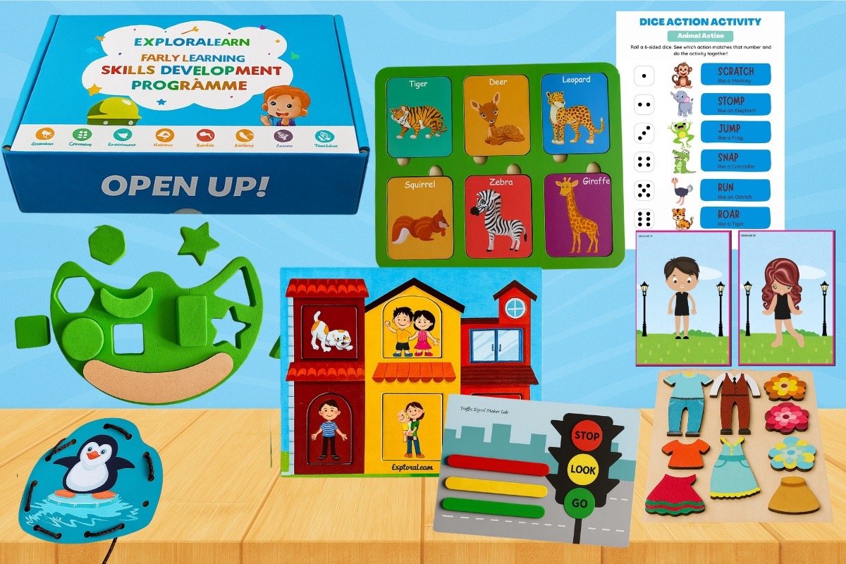 Playgroup Montessori activities Kit