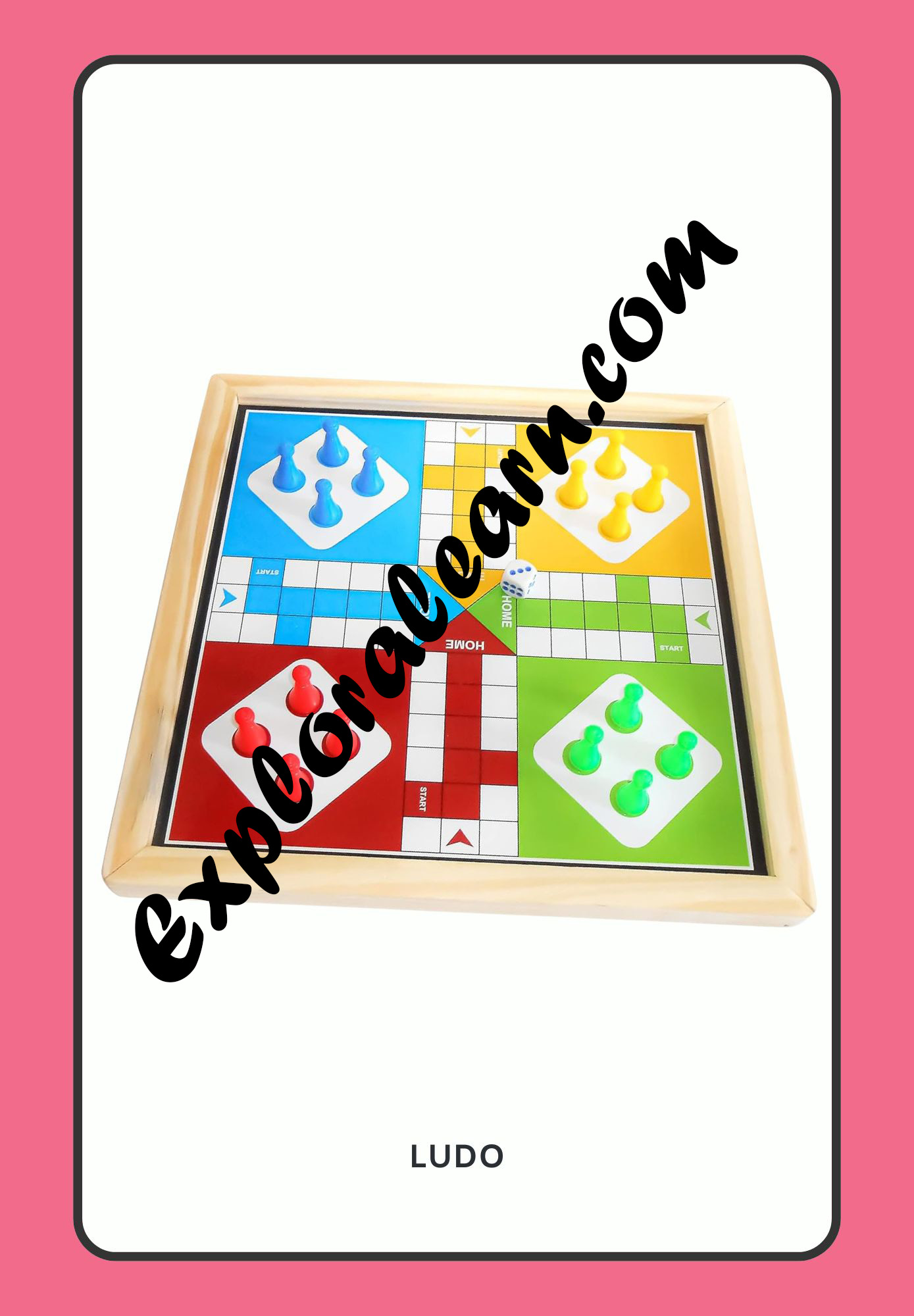 Indoor Games Flashcard 1