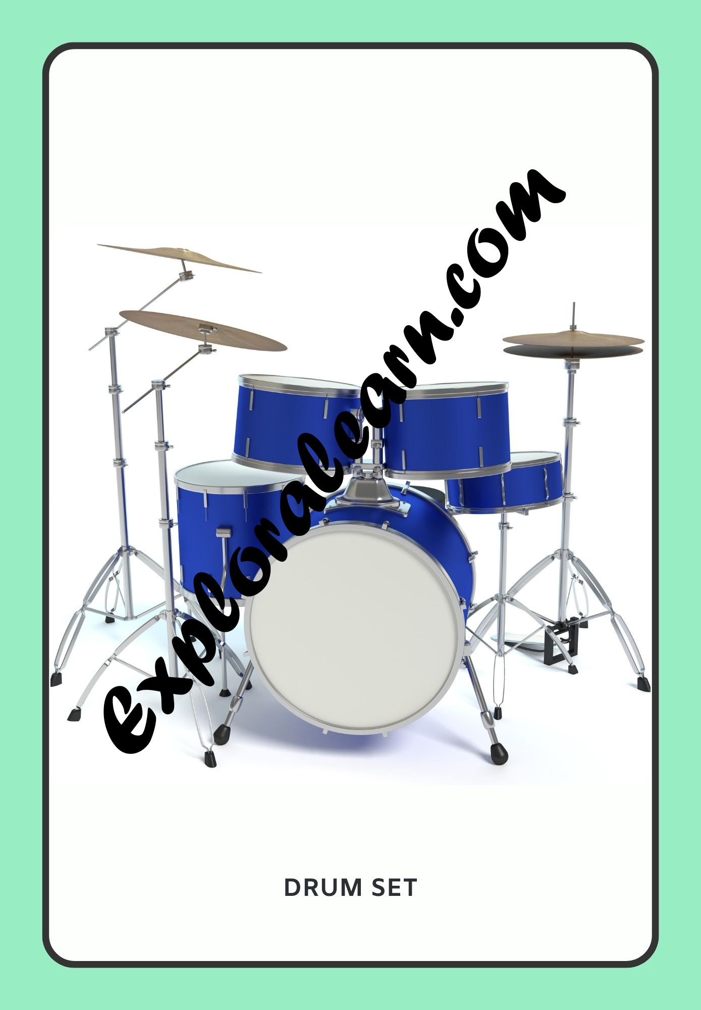 Musical Instruments Flashcard 1