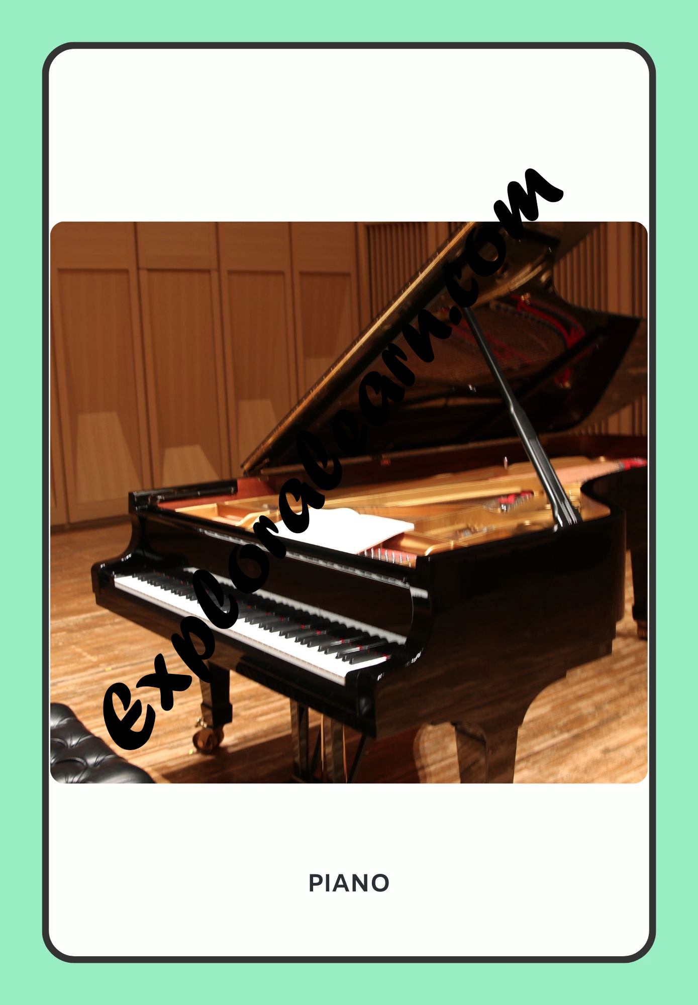 Musical Instruments Flashcard 2