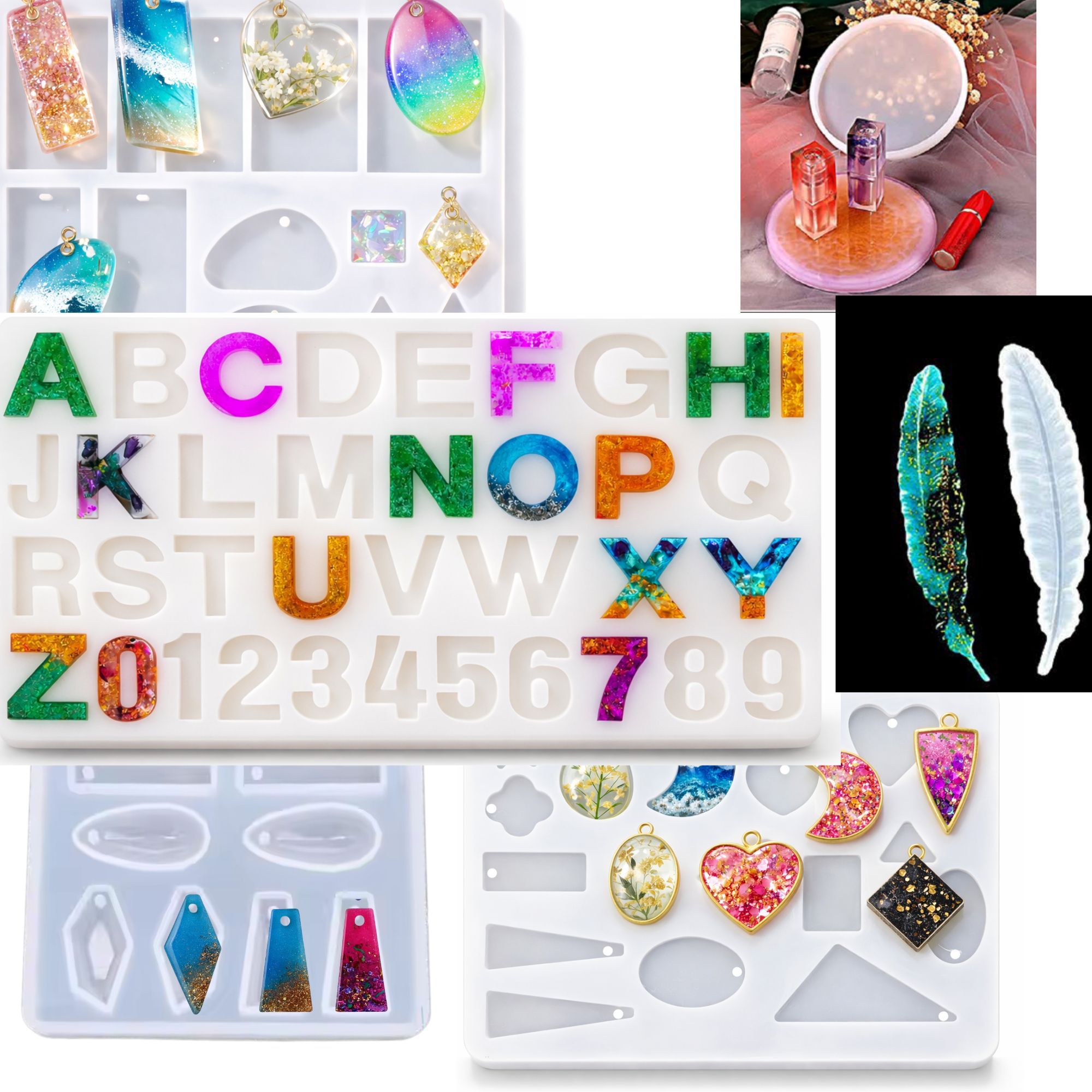 Silicone craft moulds