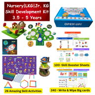 Activity kit for nursery lkg