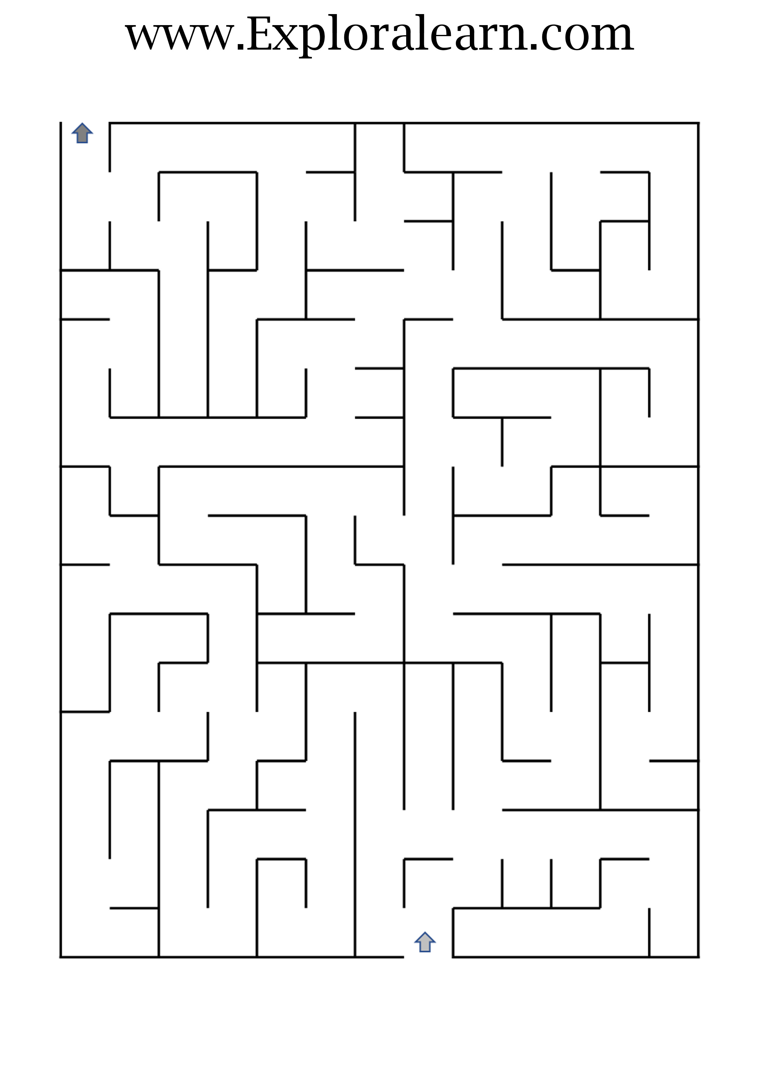 Maze Explorations For Kids (ages 2-12): Navigate Fun Challenges With 