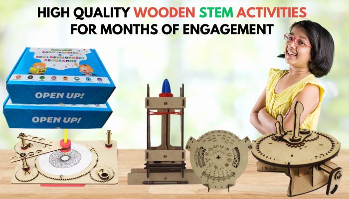 STEM model building activities for 9 to 12 years