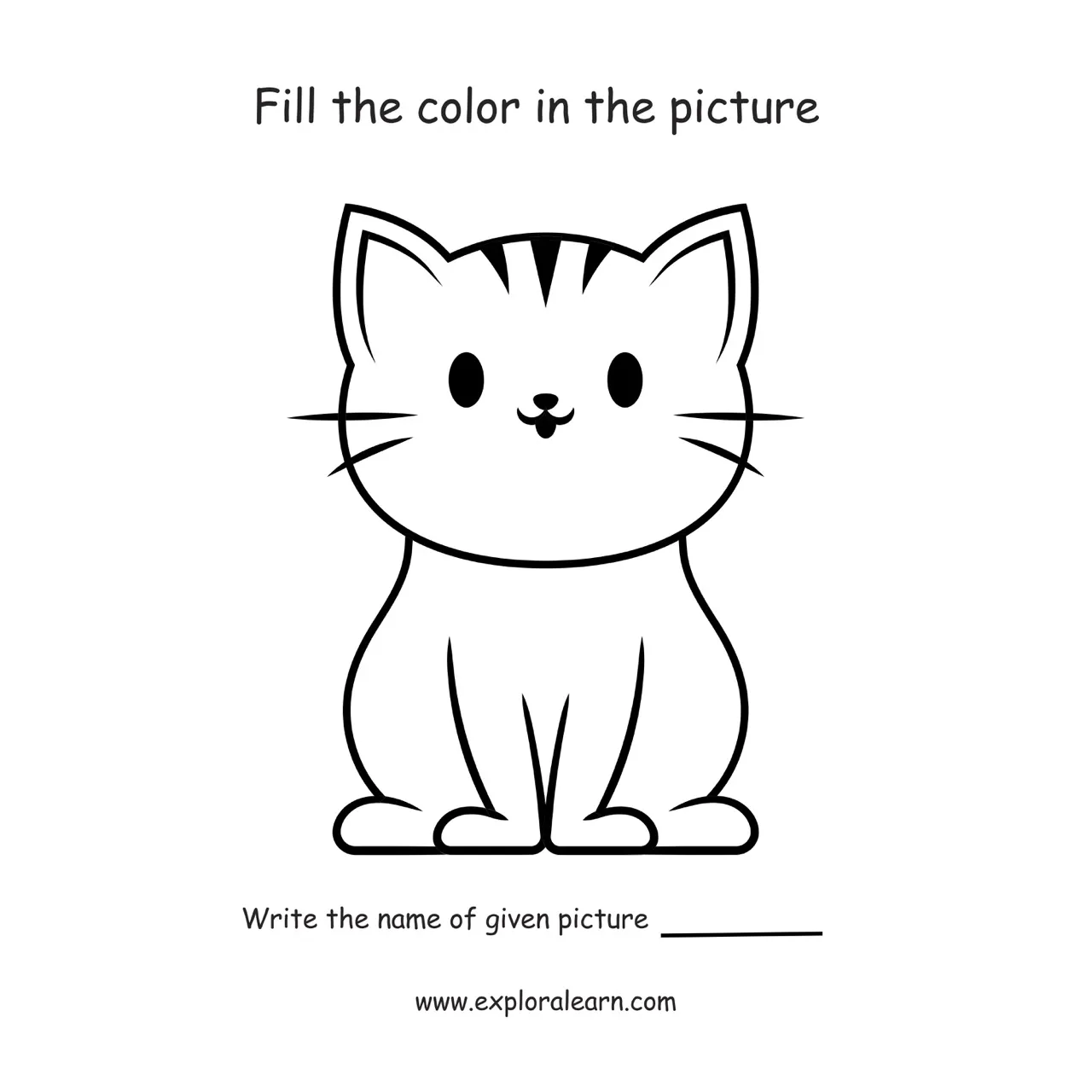 Free Exploralearn Worksheets Phonics Alphabet Colouring Worksheet free-exploralearn-worksheets-phonics-alphabet-colouring-worksheet