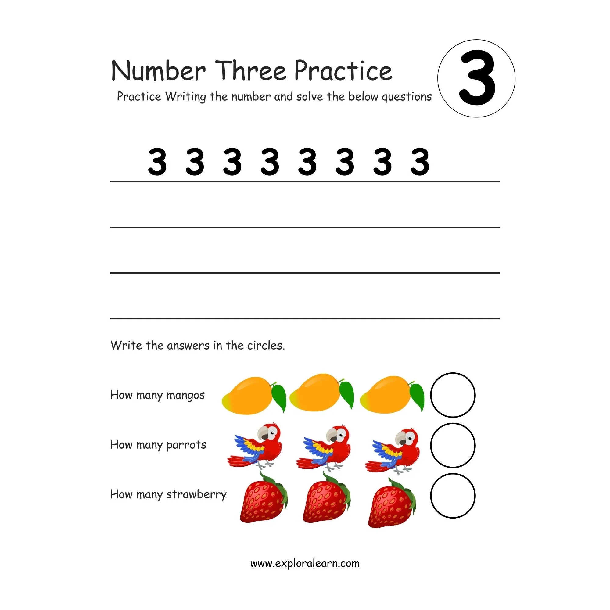 free-exploralearn-worksheets-number-writing-practice-worksheet-3